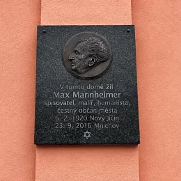 Pamětní deska Maxe Mannheimera